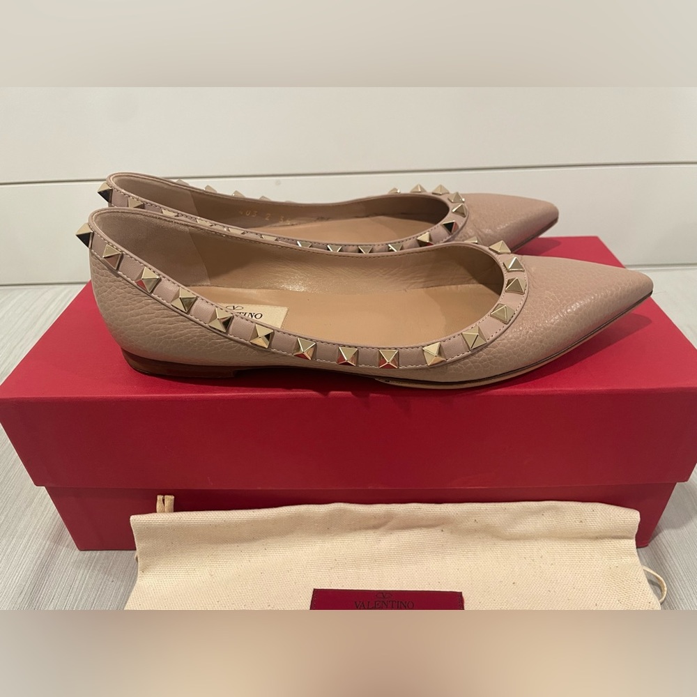 Valentino Rockstud Flats